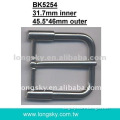 Zinc buckle with prong (#BK5254/31.7mm inner)